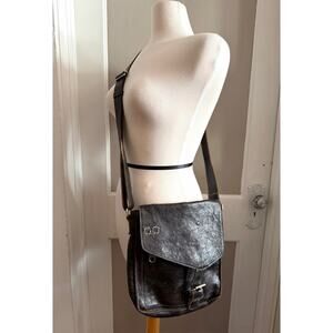 BED|STU Venice Beach Black Boho Crossbody Bag